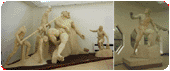 Statue di Marmo nel museo archeologico